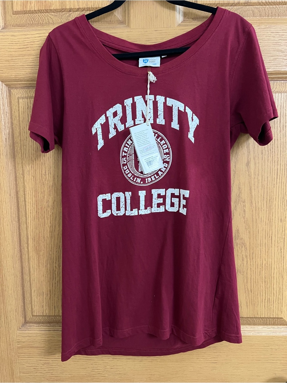 Trinity College University Of Dublin Short Sleeved T-Shirt Sz XL